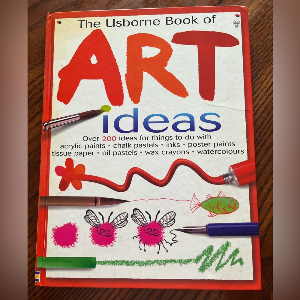 The Usborne Book of Art | large hardcover kids book